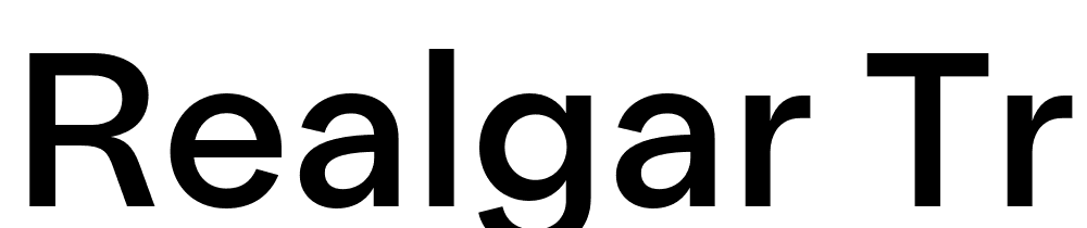 Realgar-TRIAL-Md font family download free