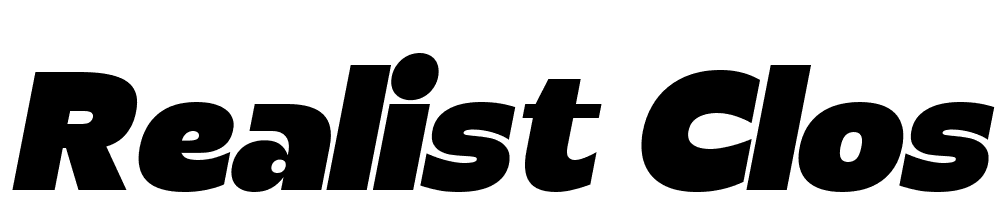 realist-clostan font family download free