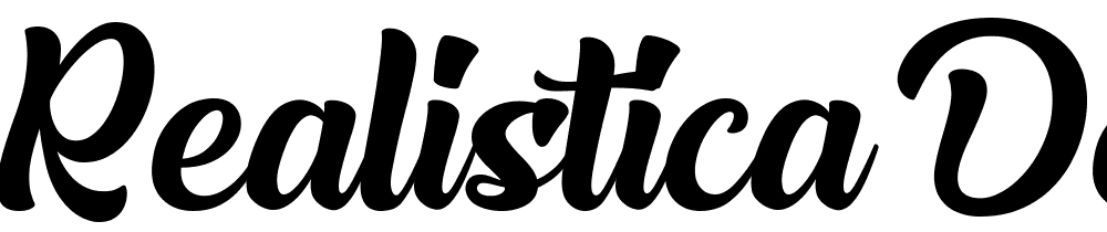 Realistica-Demo font family download free