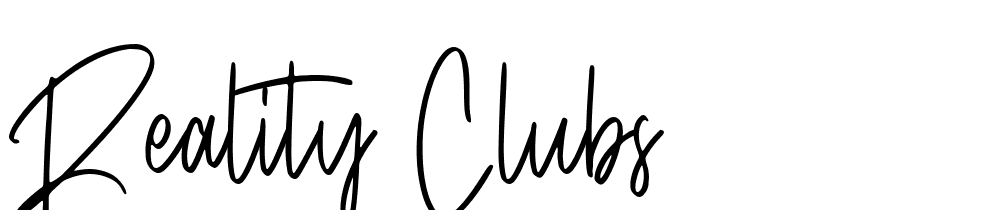 Reality Clubs font family download free