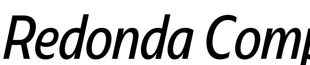 Redonda-Compressed-Italic font family download free