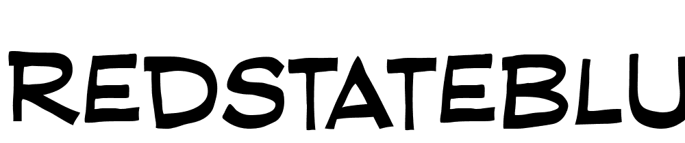 RedStateBlueState-BB font family download free