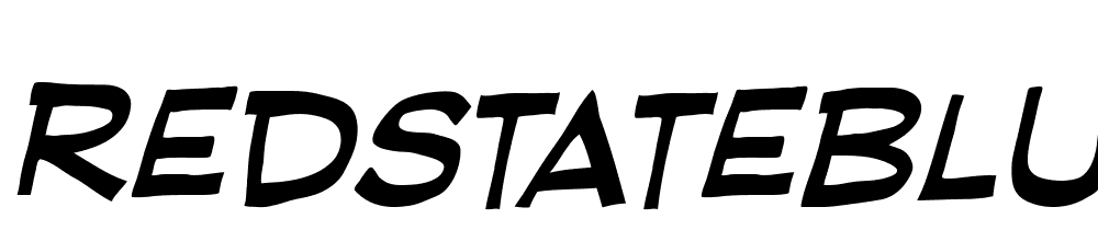 RedStateBlueState-BB-Italic font family download free