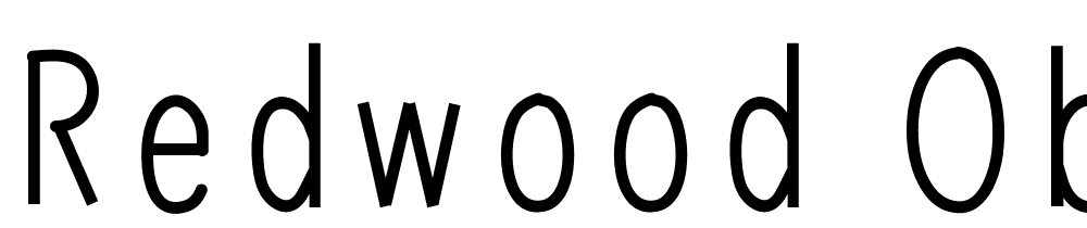 redwood-oblique font family download free