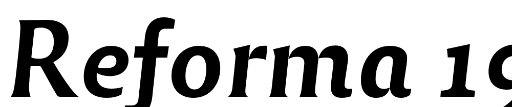 Reforma-1969-Negra-Italica font family download free