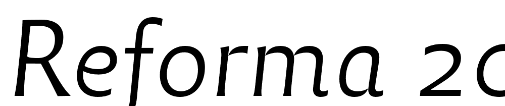 Reforma-2018-Blanca-Italica font family download free