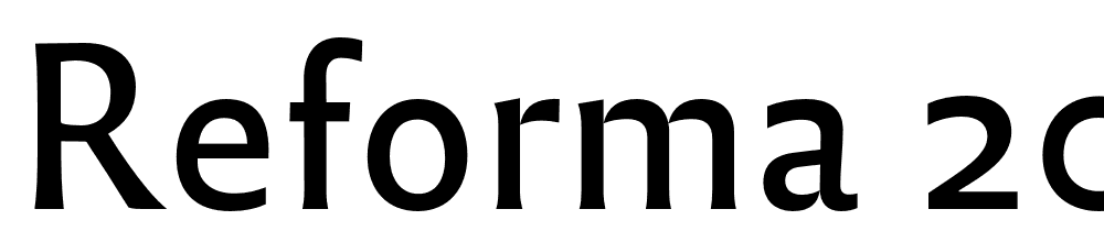 Reforma-2018-Gris font family download free