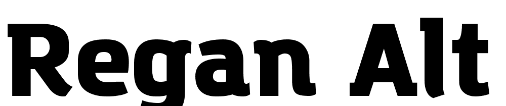 regan-alt-heavy-WebFont font family download free