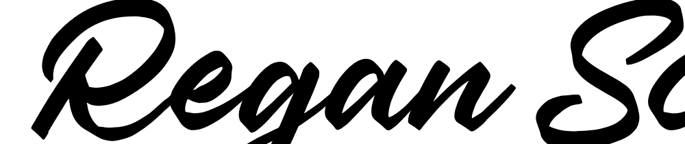 Regan-Script font family download free