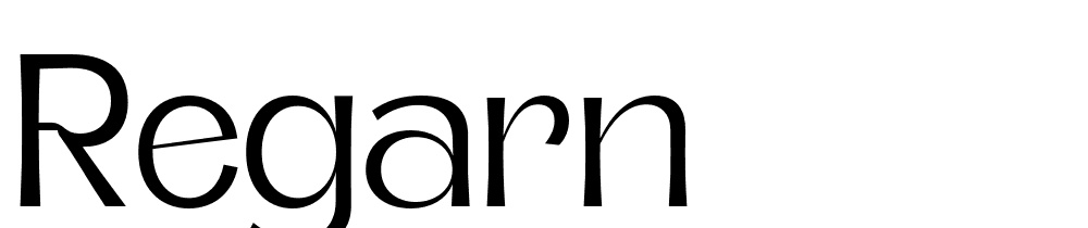 regarn font family download free