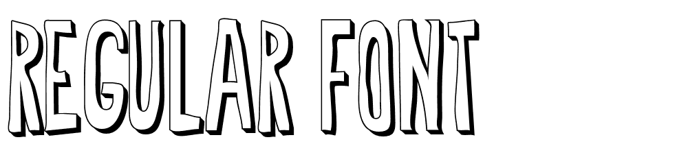 regular_font font family download free