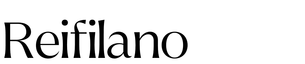 reifilano font family download free