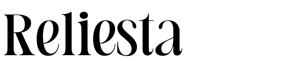 reliesta font family download free