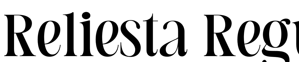 Reliesta-Regular font family download free