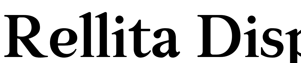 rellita-display font family download free