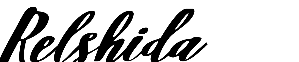 relshida font family download free