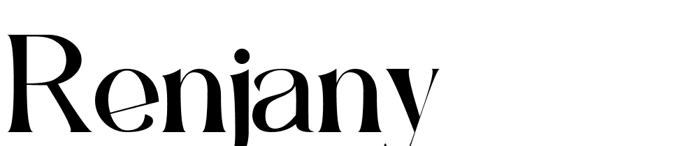 Renjany font family download free