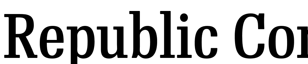 RePublic-Cond-Medium font family download free