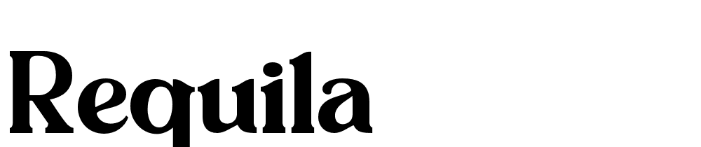 Requila font family download free