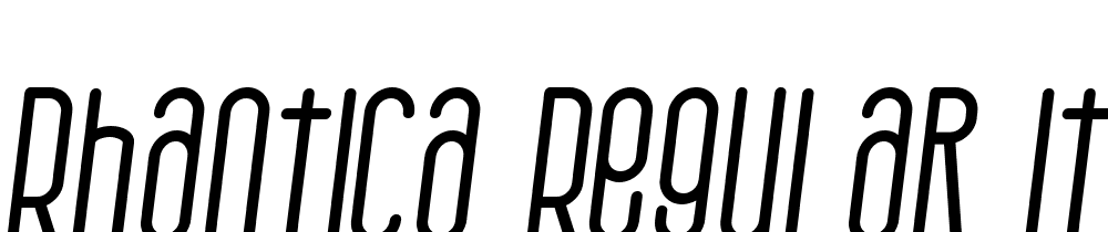 Rhantica-Regular-Ital font family download free