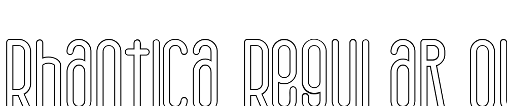 Rhantica-Regular-Out font family download free