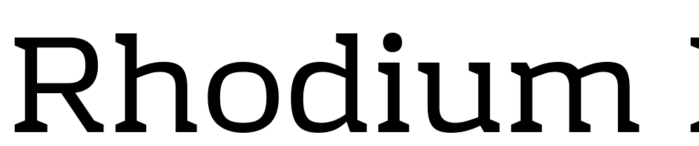 rhodium-libre font family download free