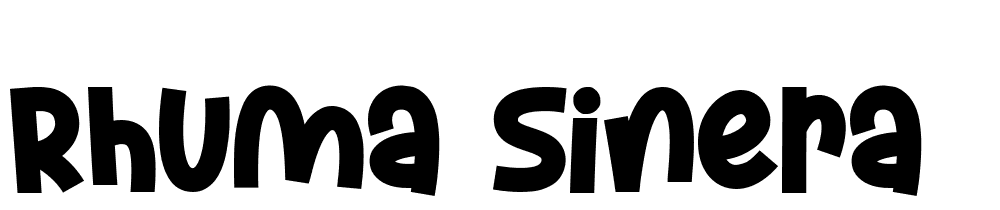 rhuma_sinera font family download free