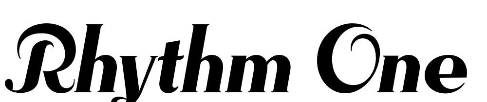 Rhythm-One-Solid font family download free