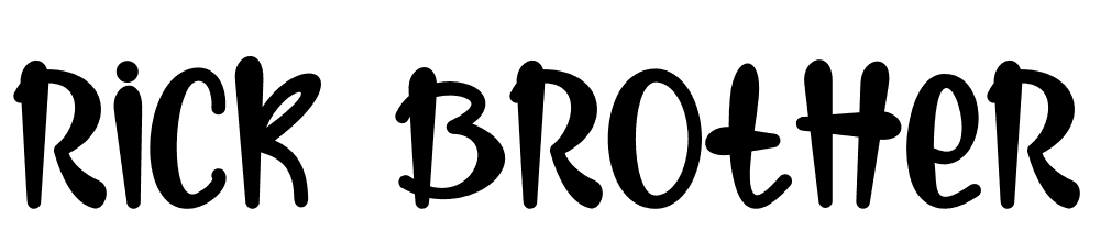 Rick-Brother font family download free