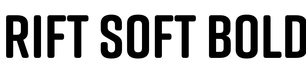 Rift-Soft-Bold font family download free