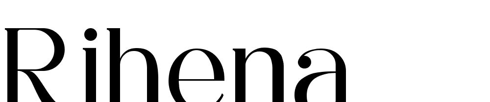 Rihena font family download free