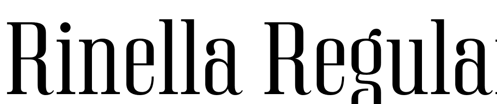 Rinella-Regular font family download free