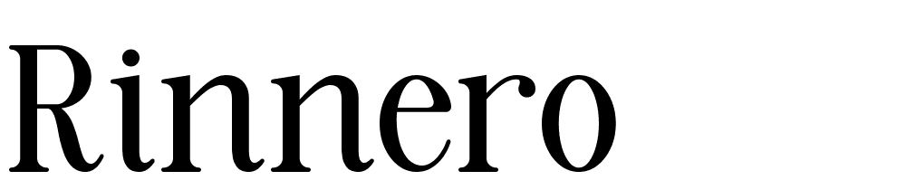 rinnero font family download free