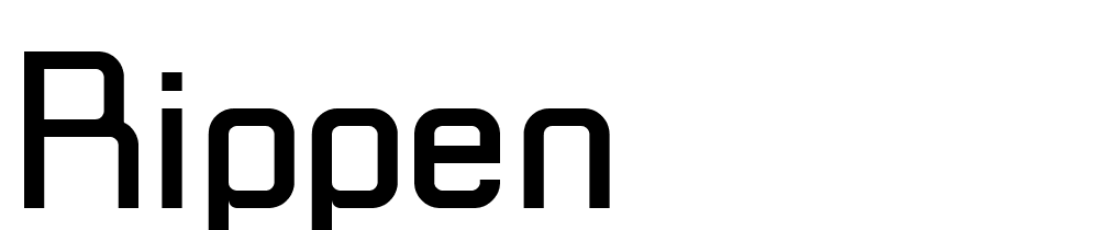 Rippen font family download free