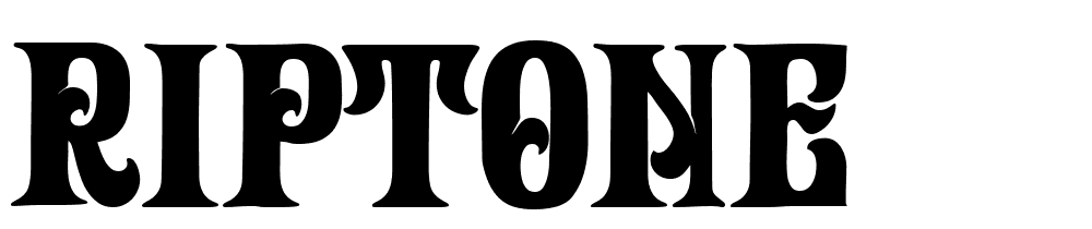 Riptone font family download free