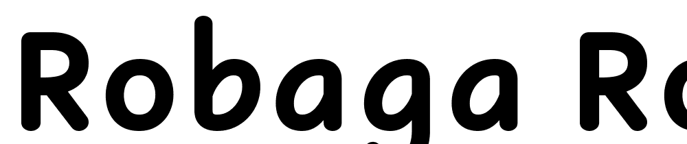 Robaga-Rounded-Bold font family download free