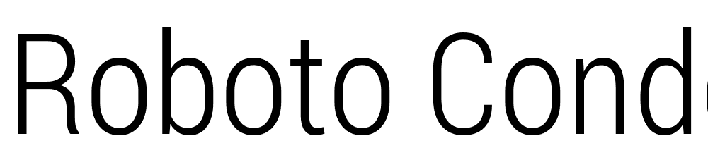 Roboto-Condensed-Light font family download free