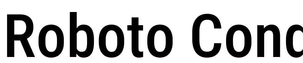 Roboto-Condensed-Medium font family download free