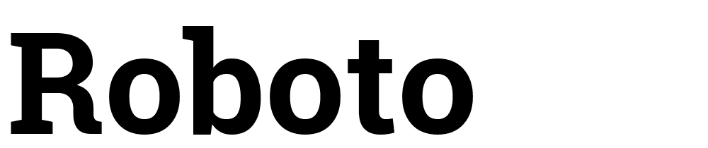 Roboto font family download free