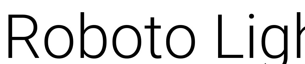 Roboto-Light font family download free
