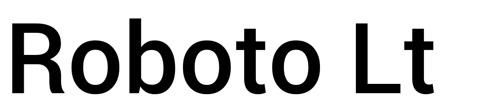 Roboto-Lt font family download free