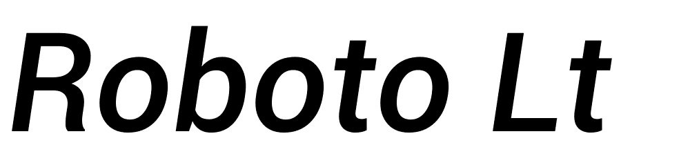 Roboto-Lt font family download free