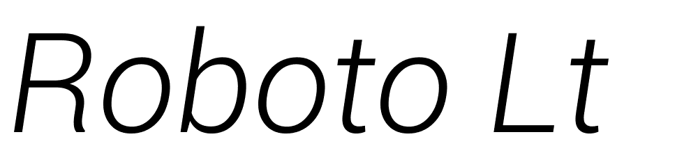 Roboto-Lt font family download free