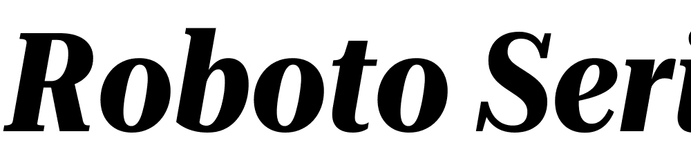 Roboto-Serif-120pt-Condensed-Bold-Italic font family download free