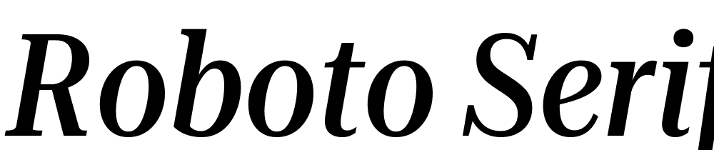 Roboto-Serif-120pt-Condensed-Medium-Italic font family download free