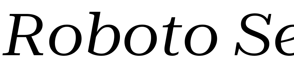 Roboto-Serif-120pt-Expanded-Italic font family download free