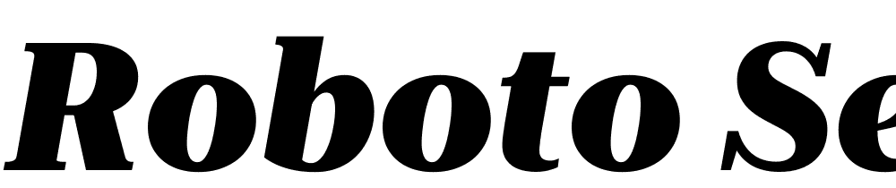 Roboto-Serif-120pt-ExtraBold-Italic font family download free