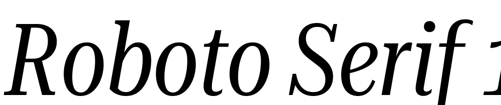 Roboto-Serif-120pt-ExtraCondensed-Italic font family download free
