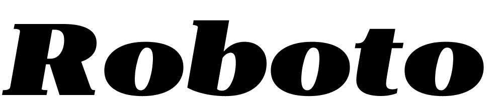 Roboto-Serif-120pt-ExtraExpanded-Black-Italic font family download free