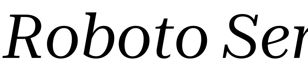 Roboto-Serif-120pt-Italic font family download free